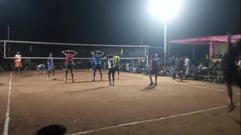 Volleyball match Panjab vs narsinghpur state lavel volleyball team match mirjapur gawn