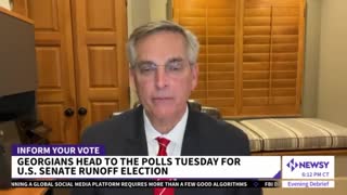 Georgia Secy. Of State Speaks To Newsy Ahead Of Senate Runoff Election