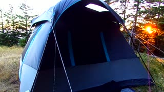 My camp out in high winds 7/2/24: