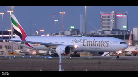 BREATHTAKING Emirates B777 Take off _ B777 _ Melbourne Airport Plane Spotting