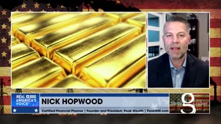 The stock market and share his forecast on the future of gold