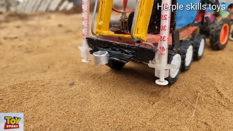 DIY tiny borewell drilling equipment for tractors, science project