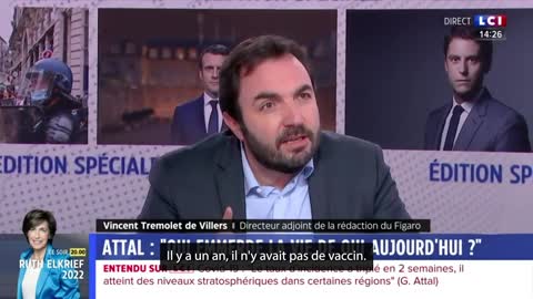 Vincent Tremolet : "Les non-vaccinés sont les boucs émissaires"