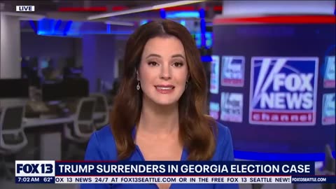 Trump surrenders in Georgia election case