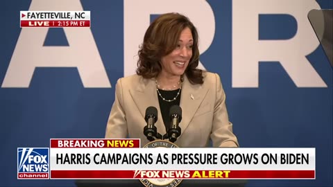 Kamala Harris targets Trump, Vance in NC campaign stop