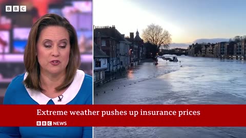 Extreme weather pushing up insurance prices BBC News