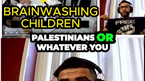 Explosive Brainwashing Unleashing Hate towards Palestinians from a Young Age