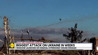 Russia launches Kinzhal hypersonic cruise missiles on Ukraine | Russia-Ukraine War Update | WION