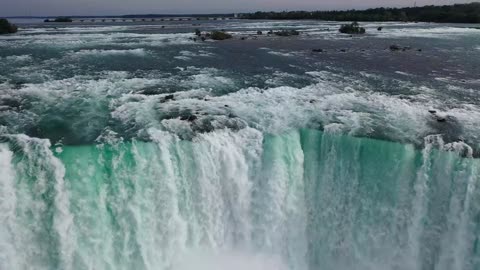 Canada waterfall beautiful look 😍