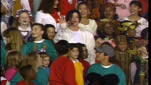 Michael Jackson - We Are The World & Heal The World = Superbowl 1993