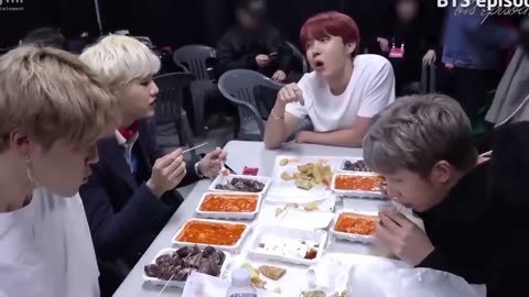BTS Eating moments