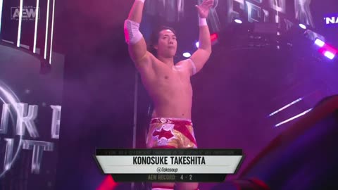 AEW NEWS: KONOSUKE TAKESHITA GETS NEW NAME IN AEW