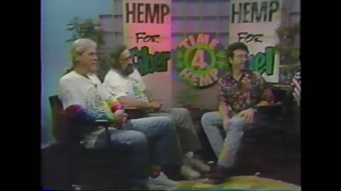 Jack Herer and Capt. Ed Adair take Time 4 Hemp with Casper Leitch