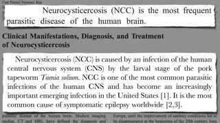 Chronic Headaches and Pork Tapeworms