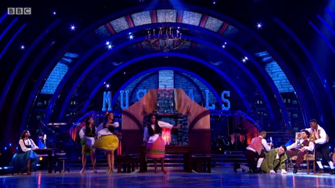 Kelvin and Oti American Smooth to Gaston - Week 11 Musicals BBC Strictly 2019