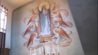 Our visit to Our Lady of Pillar church in Half Moon Bay 2017