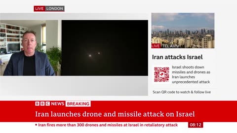 Israel says it's shot down 300 Iranian dronesand missiles with US help | BBC News