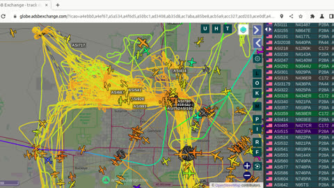 N4140W N663WT N445PA still gang bangin the West end of North Phoenix AZ - Jan 26th 2024 -