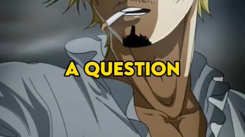 Why Does Sanji Smoke #onepiece #shorts