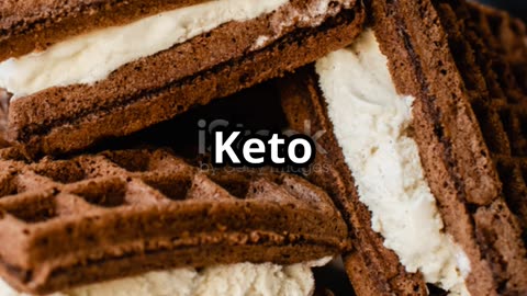 Keto Chocolate Chip Ice Cream Sandwiches!