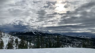 Dark Ominous Clouds – Potato Hill Sno-Park – Central Oregon – 4K