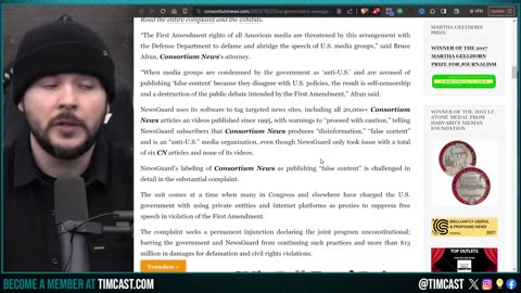 Newsguard SUED, Government Caught AGAIN Conspiring To Silence Dissent On War, Vaccines, And Trump