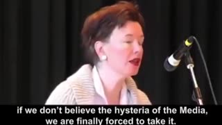 (2009) Medical Journalist Jane Burgermeister warns about the Globalists Vaccine agenda-English subs