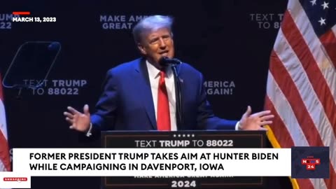 Trump Takes Fresh Aim At Hunter Biden's 'Laptop From Hell'