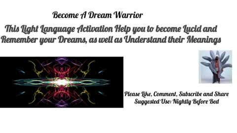 Conquer The Dreamworld And Become A Powerful Dream Warrior With This Activation.