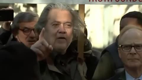 Steve Bannon -- "We're Going on the offense, stand by"