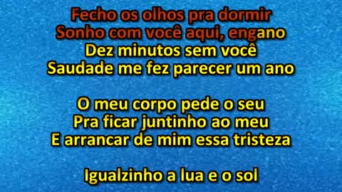 Karaoke Zezé di Camargo e Luciano Madrugada em meu olhar com 2ª voz