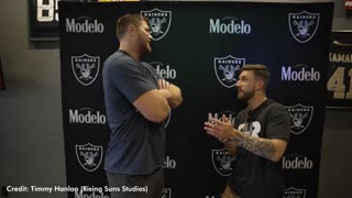 Raiders Exclusive Interview with Kolton Miller - You won't believe how tall he is