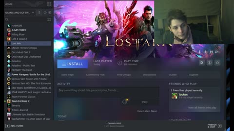 Tutorial For How To Uninstall Lost Ark From The Computer's Hard Drive On Steam