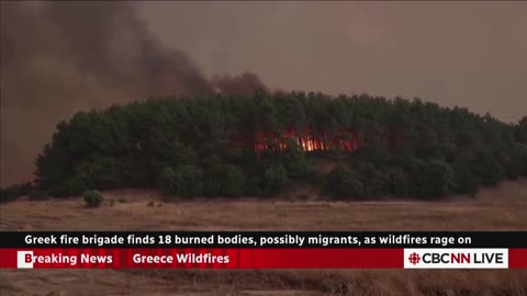 At least 18 new deaths reported in Greece wildfires