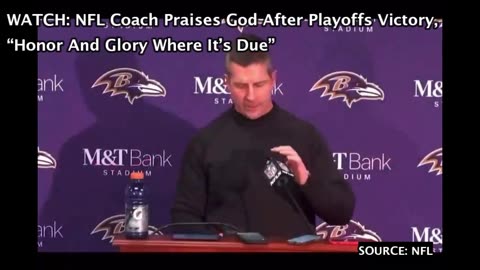 WATCH: NFL Coach Praises God After Playoffs Victory, “Honor And Glory Where It’s Due”