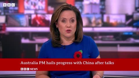 Australia PM hails progress with China after talks - BBC News