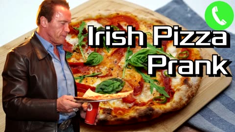 Arnold Orders Pizza from Ireland - Prank Call