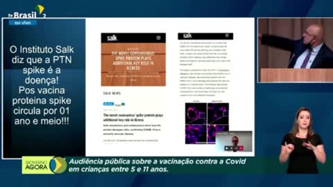 Dr José Augusto Nasser - Audiência publica vacinação crianças de 5 a 11 anos contra Covid-19