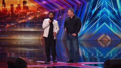 GOLDEN BUZZER! Nervous Singer Auditions On America's Got Talent 2023 Blowing The Judges Away!