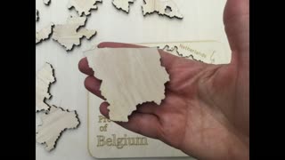Belgium wood puzzle