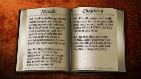 KJV Bible The Book of Micah ｜ Read by Alexander Scourby ｜ AUDIO & TEXT