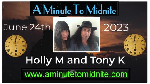 aminutetomidnite - Holly and Tony - War on the ground a mirror of war in the spirit?