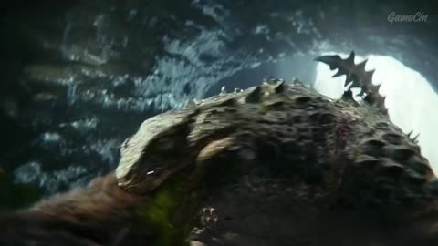 King Kong chased by a Pack Scene 4K Full Scene (2024) Godzilla x Kong Movie