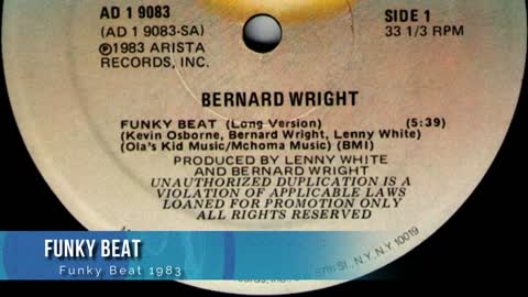 Bernard Wright Tribute Greatest Hits RIP 1963 - 2022