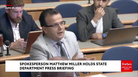 Matthew Miller Holds State Department Press Briefing Admists Russian Wagner Revolt Fallout