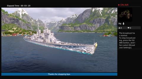 (world of warships : Legends)A Chill night warships.