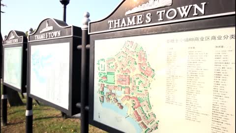 The Fake-British Ghost Town In China Thames Town