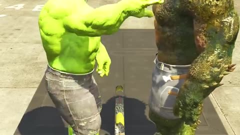 GTA V Hulk vs Gaints Slap Battle