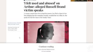 Another attack on Russell Brand and Free speech. Stay free Russell.