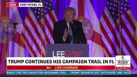 Donald Trump Speech at Fort Myers Florida at GOP Dinner